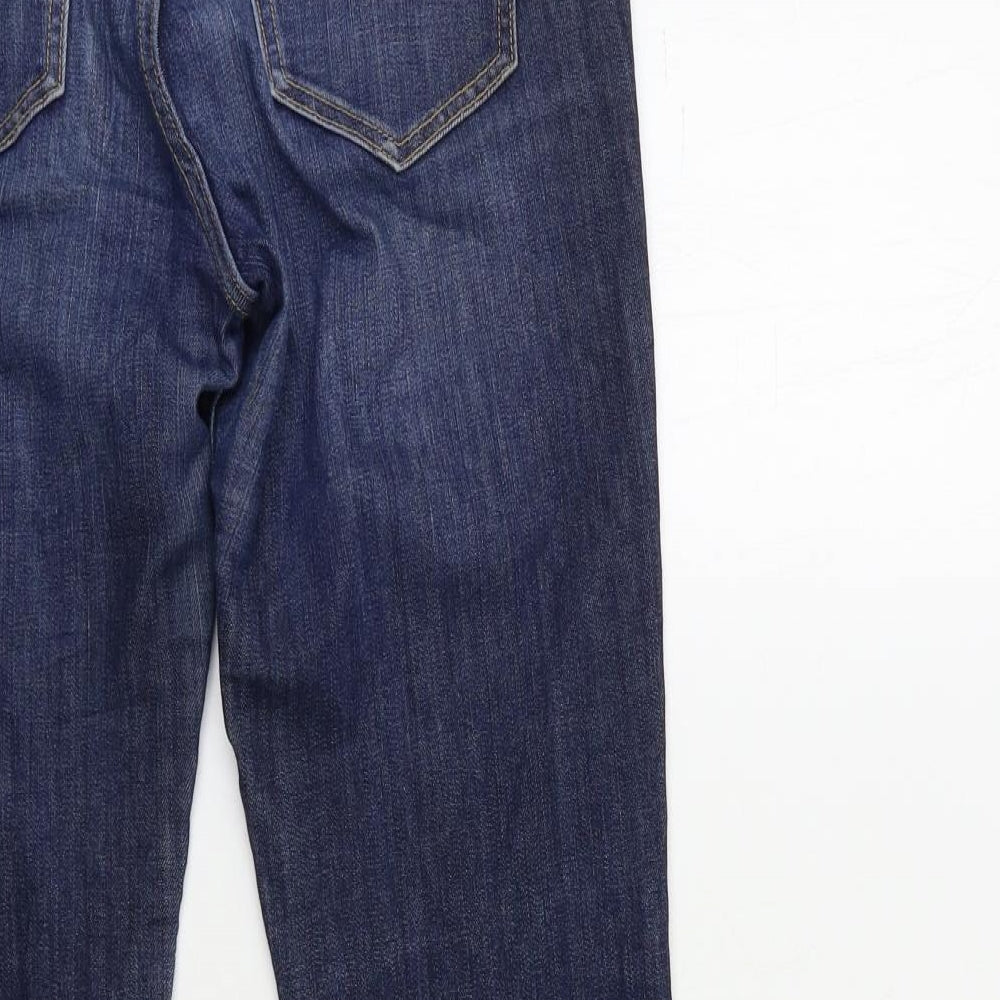 Gap Womens Blue  Denim Flared Jeans Size 10 L29 in