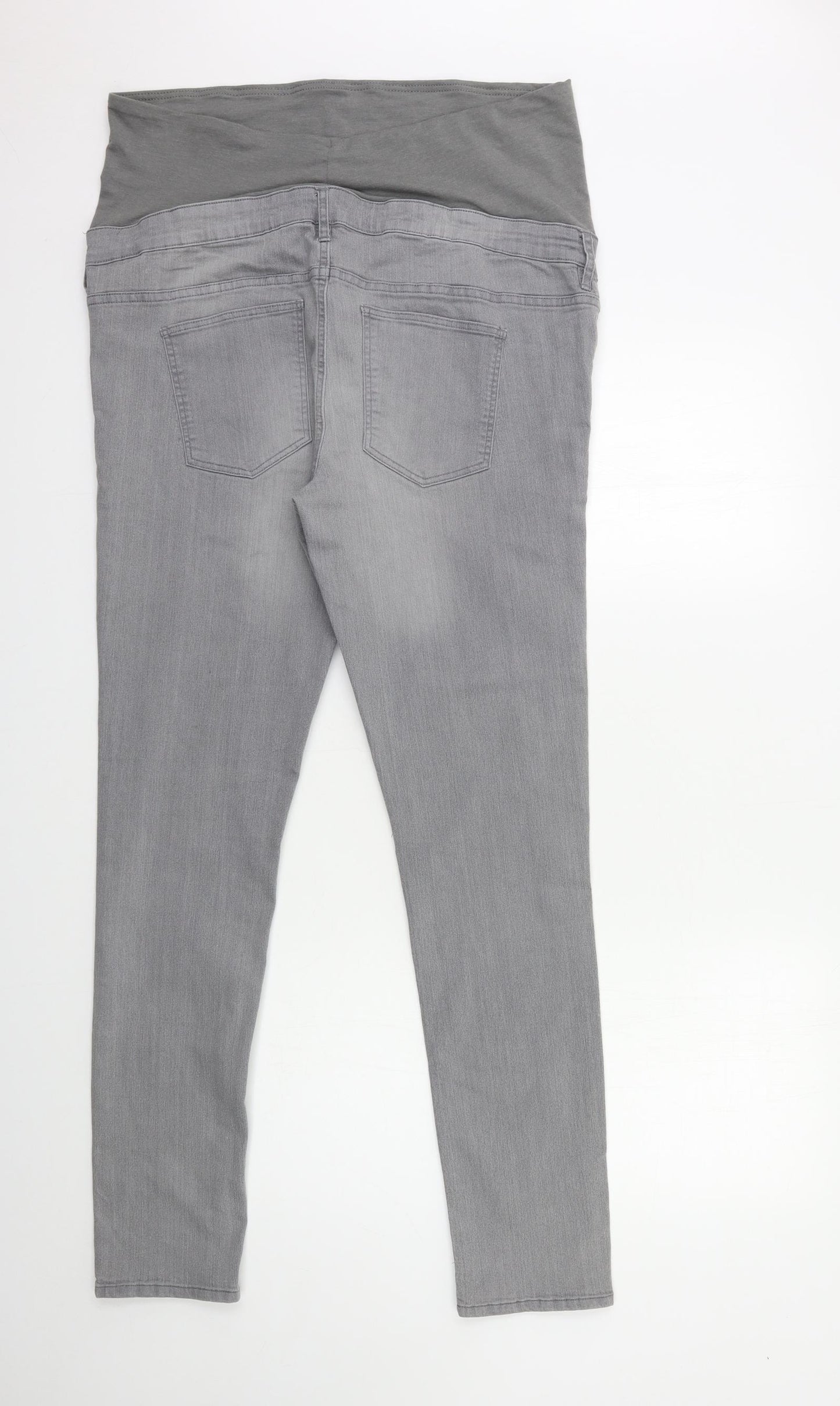 ESMARA Womens Grey  Denim Skinny Jeans Size 18 L31 in