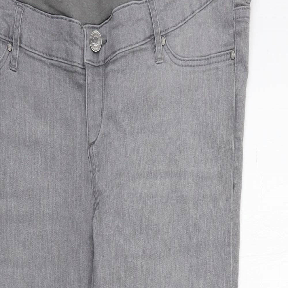 ESMARA Womens Grey  Denim Skinny Jeans Size 18 L31 in