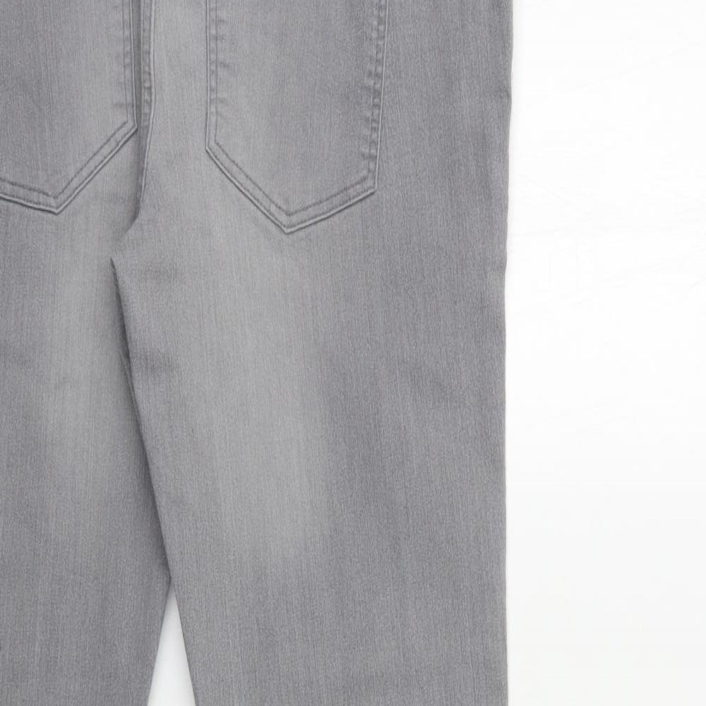 ESMARA Womens Grey  Denim Skinny Jeans Size 18 L31 in