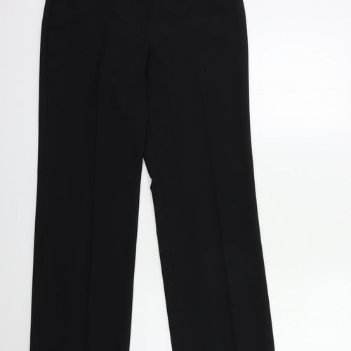 Marks and Spencer Womens Black   Trousers  Size 10 L30 in