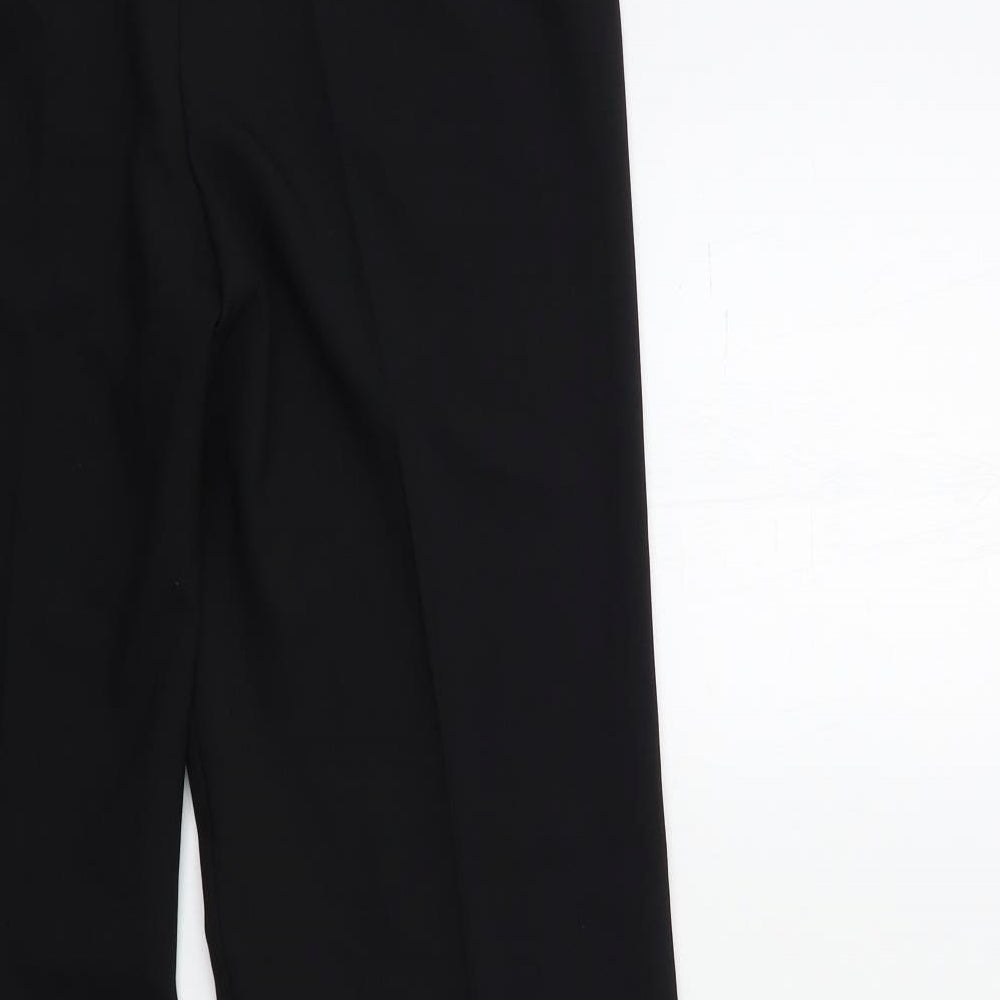 Marks and Spencer Womens Black   Trousers  Size 10 L30 in