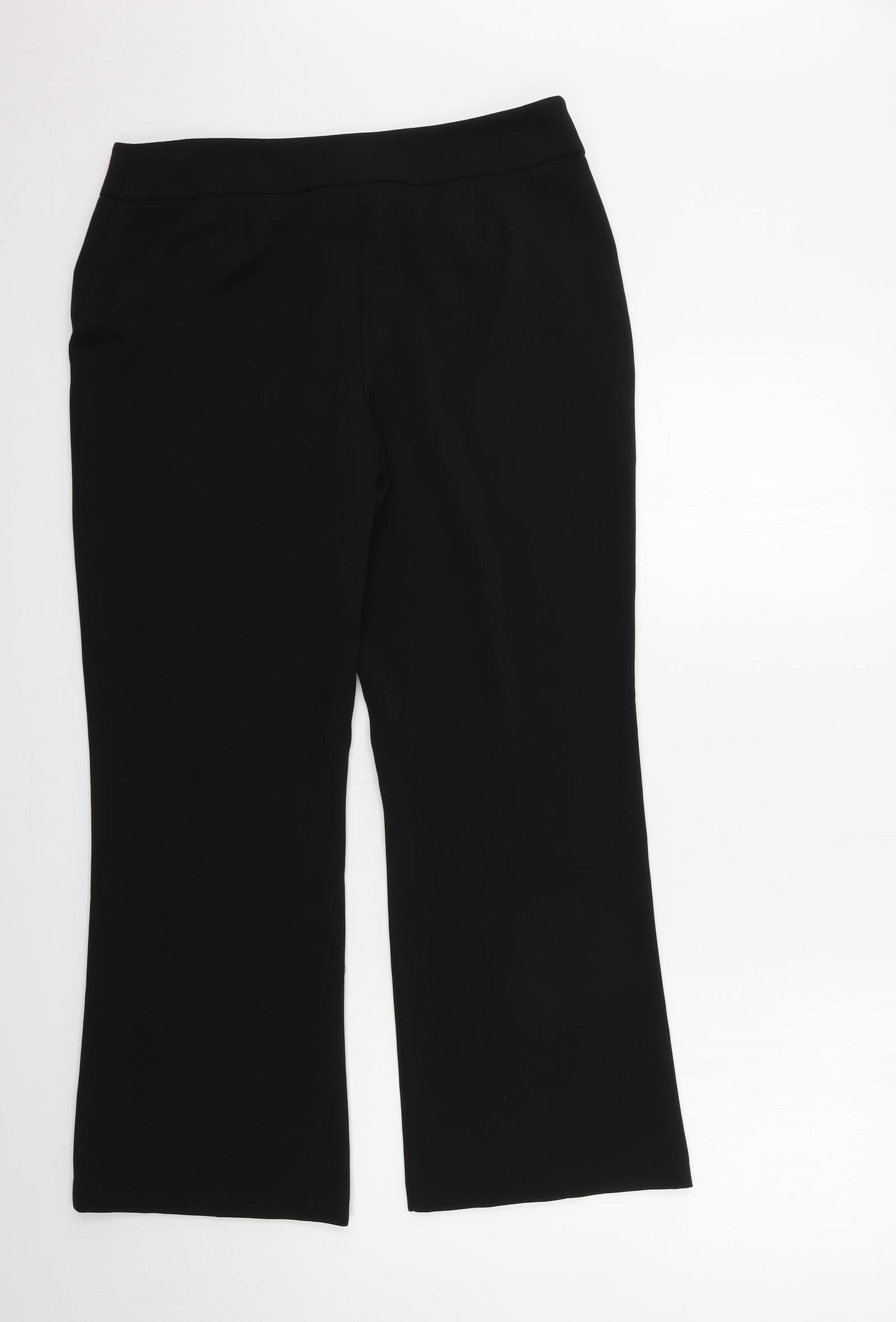 BHS Womens Black   Trousers  Size 14 L29 in