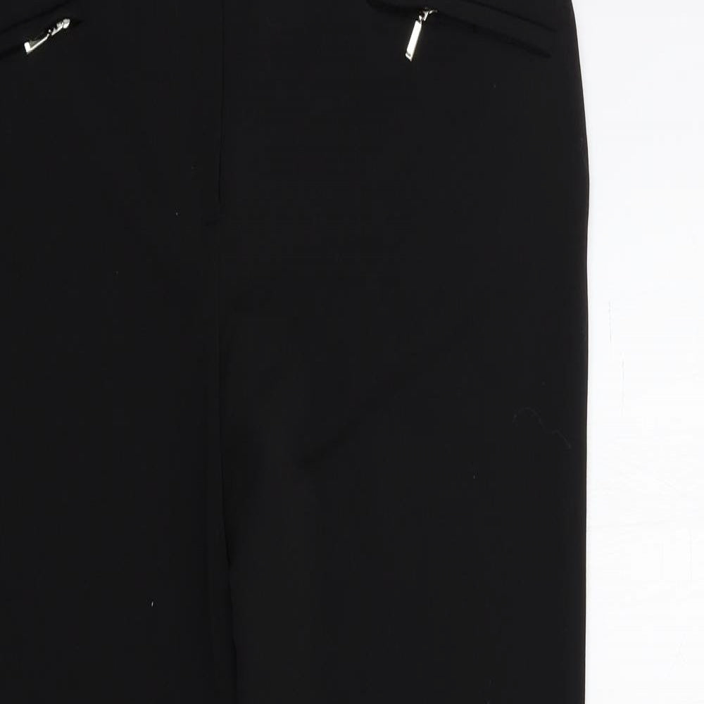 BHS Womens Black   Trousers  Size 14 L29 in