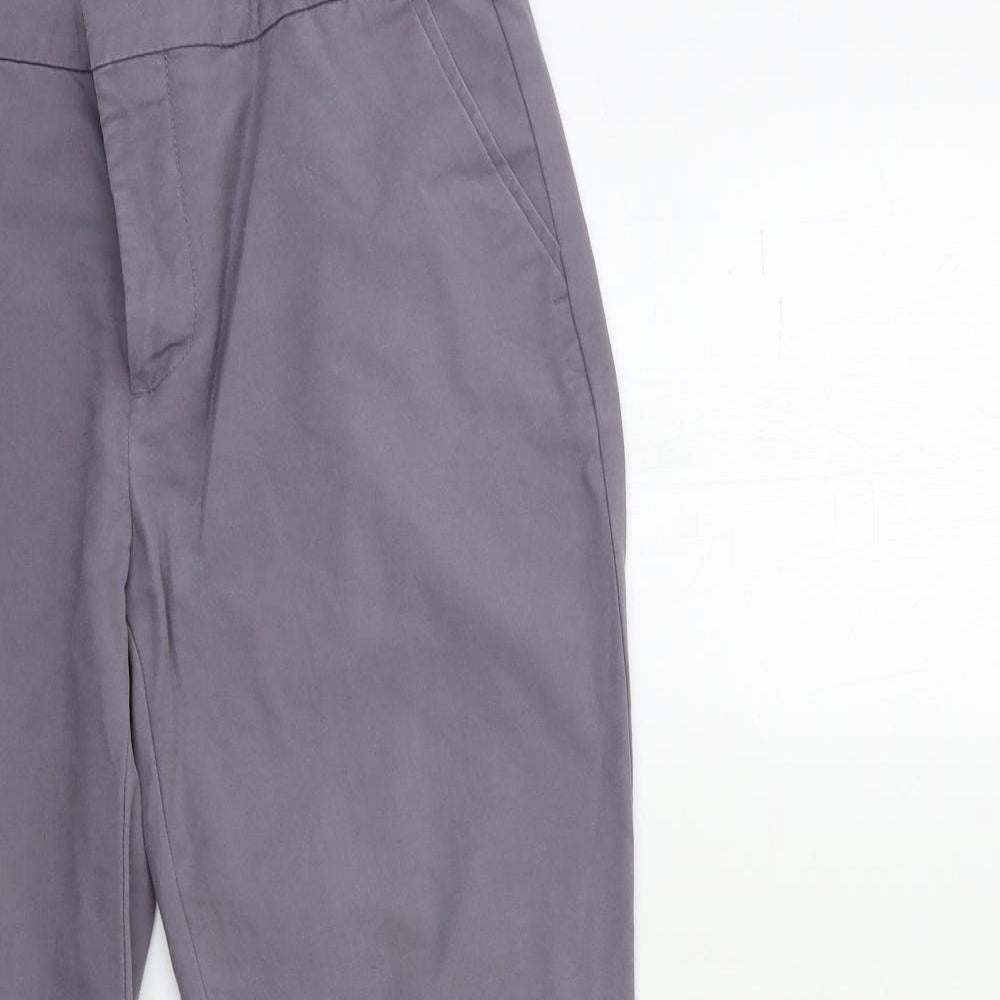 Zara Womens Grey   Trousers  Size 8 L24 in