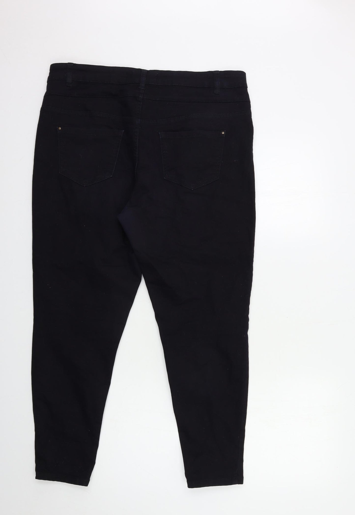 New Look Womens Blue  Denim Skinny Jeans Size 16 L26 in