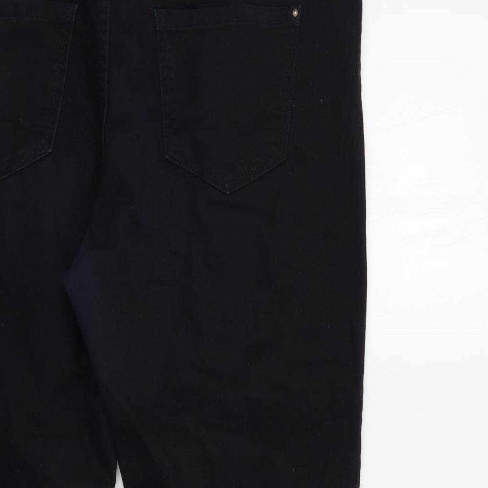 New Look Womens Blue  Denim Skinny Jeans Size 16 L26 in