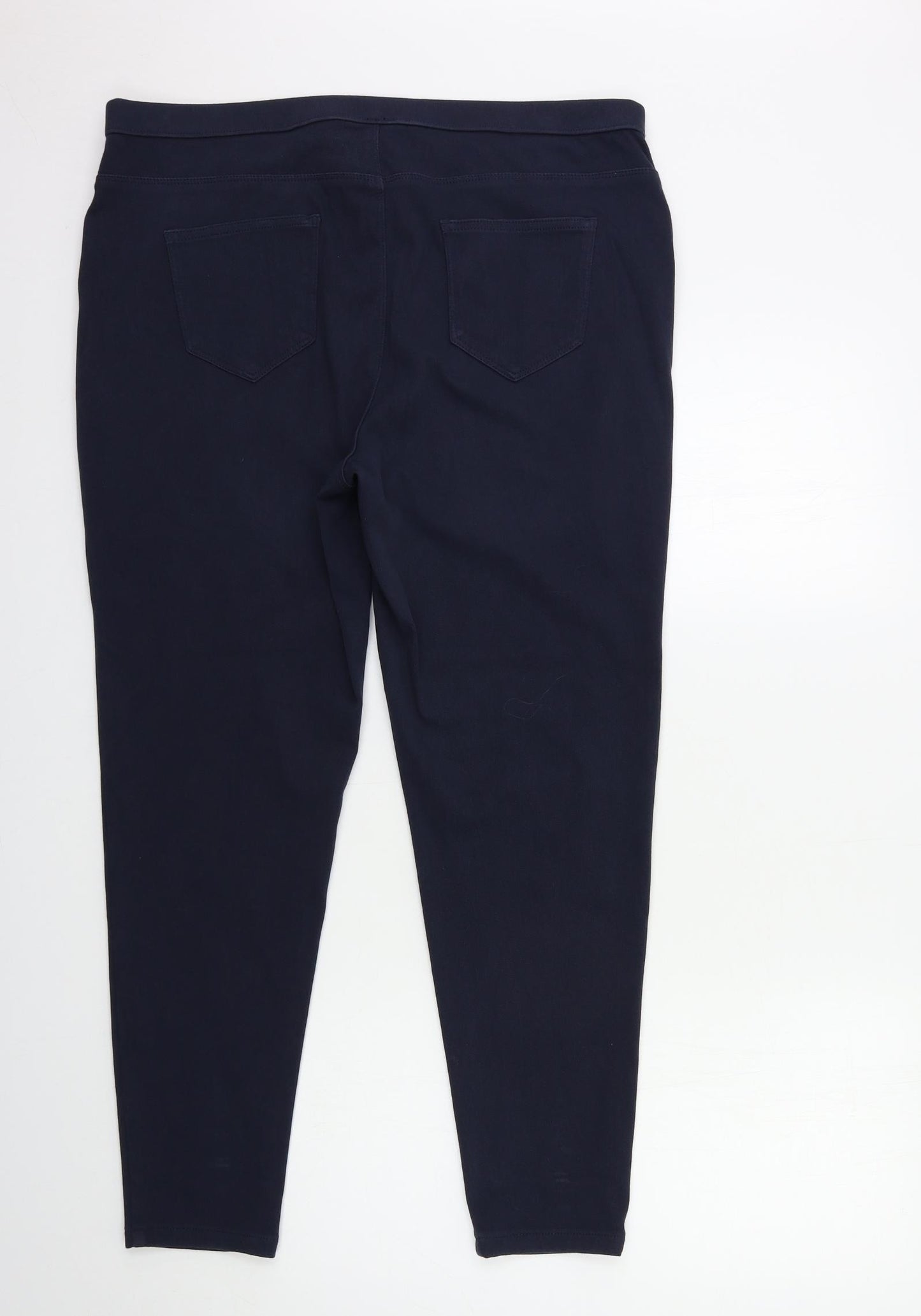 George Womens Blue   Trousers  Size 18 L27 in