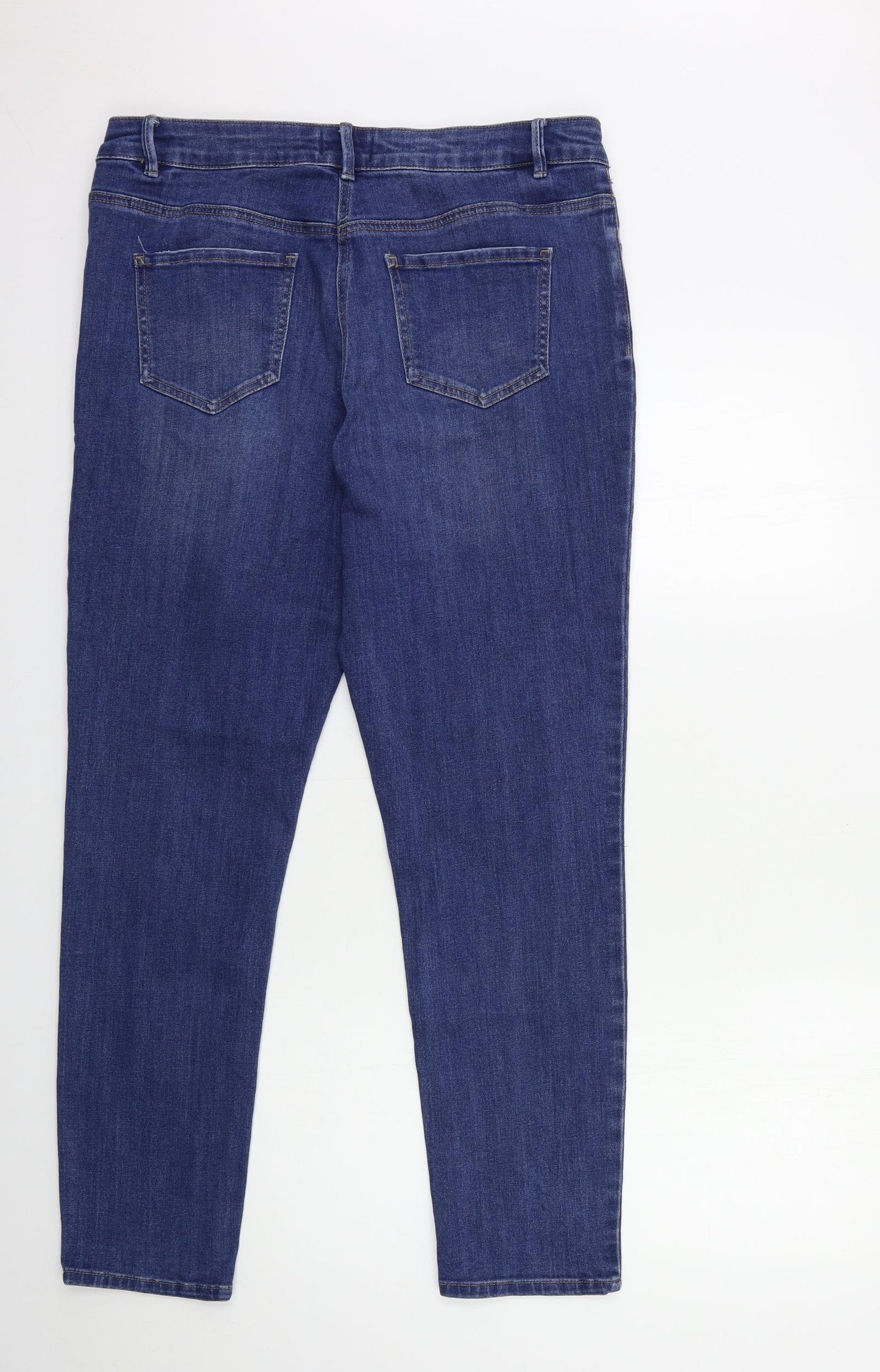 Matalan Womens Blue  Denim Skinny Jeans Size 16 L28 in