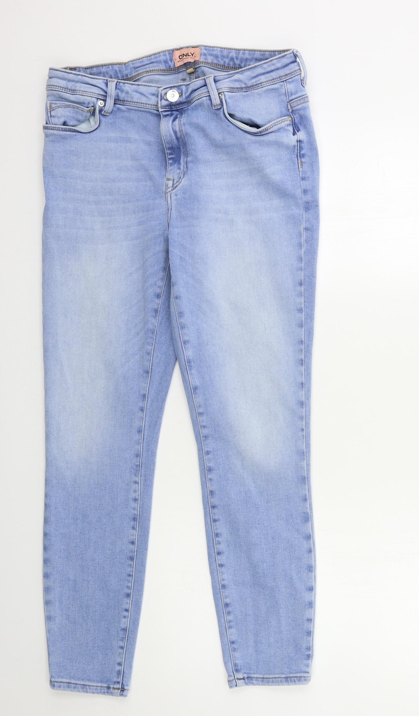 Only Womens Blue  Denim Skinny Jeans Size 33 in L32 in