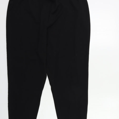 TU Womens Black   Trousers  Size 18 L25 in