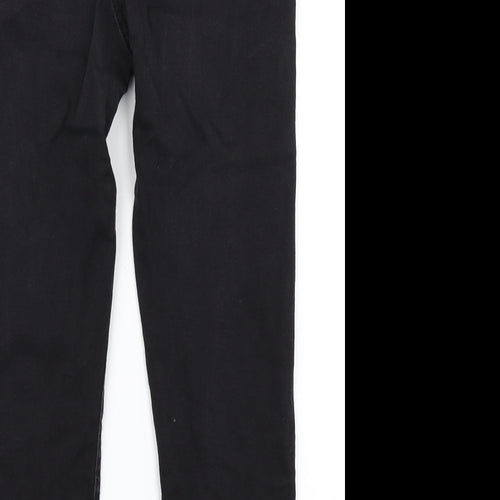 Denim Co Womens Black  Denim Skinny Jeans Size 14 L24 in