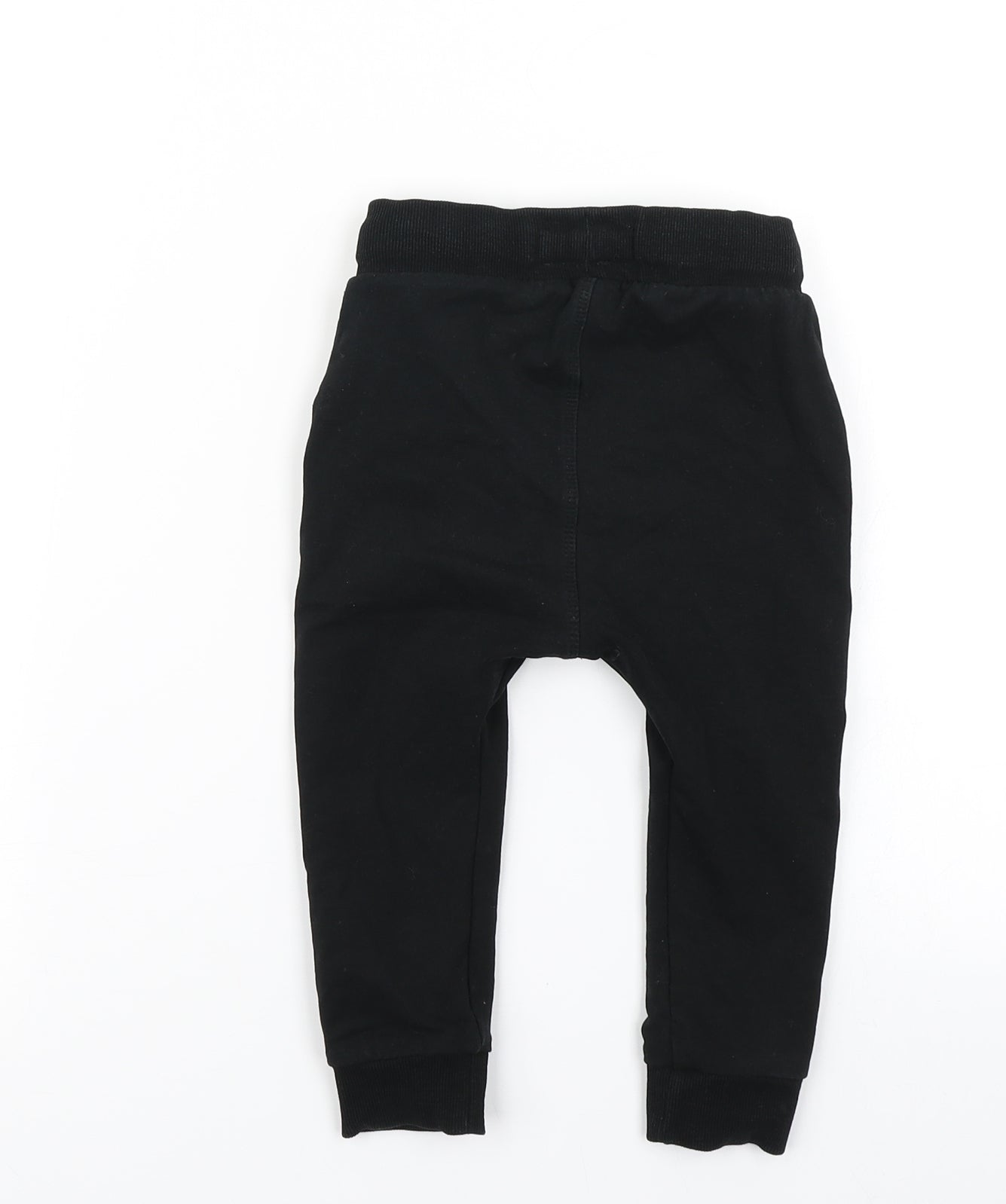 NEXT Boys Black   Jogger Trousers Size 18-24 Months
