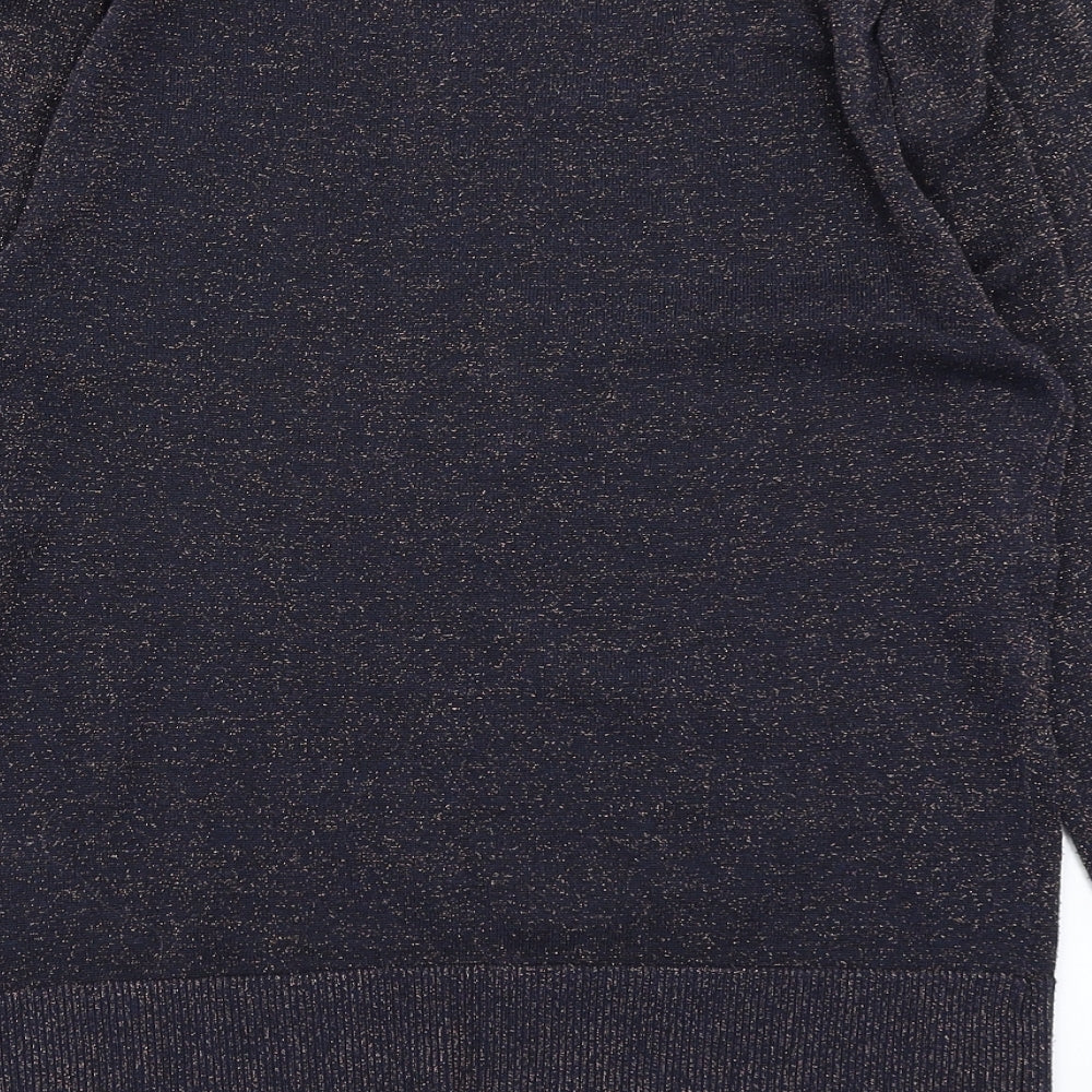 Atmosphere Womens Blue  Knit Pullover Jumper Size 12  - Balloon sleeve