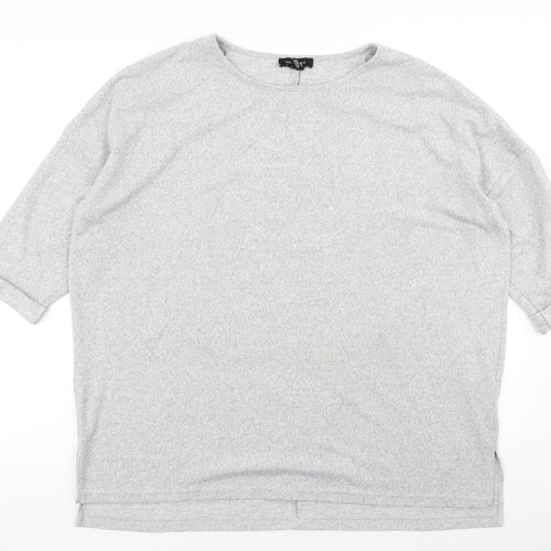 New Look Womens Grey   Basic T-Shirt Size M