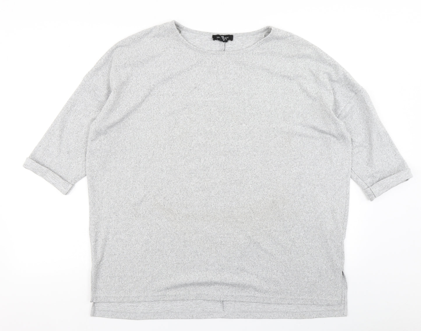 New Look Womens Grey   Basic T-Shirt Size M