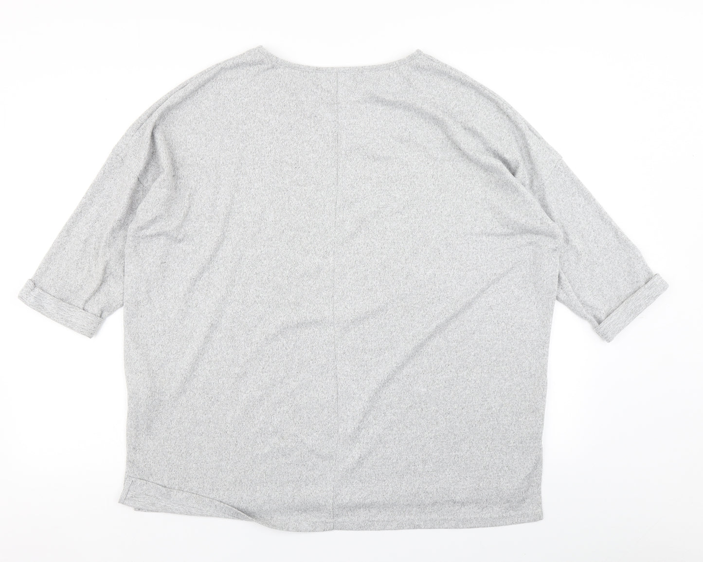 New Look Womens Grey   Basic T-Shirt Size M