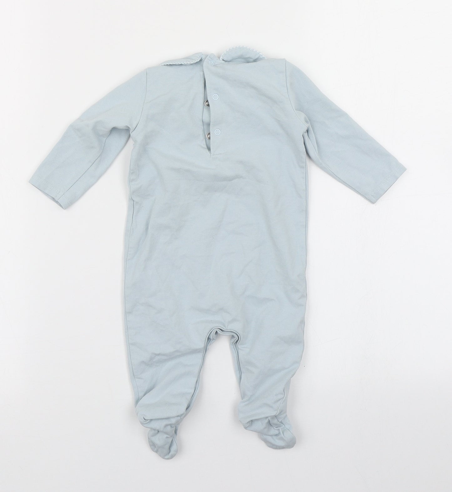 NEXT Boys Blue   Babygrow One-Piece Size 0-3 Months