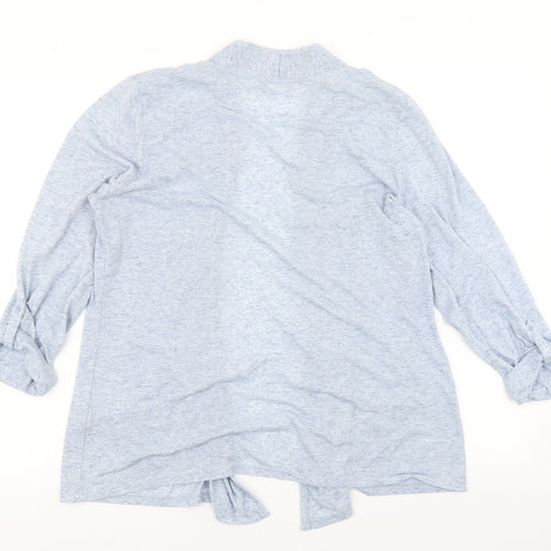 M&S Womens Blue   Cardigan Jumper Size 16