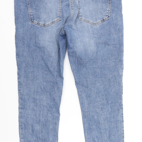 H&M Womens Blue  Denim Skinny Jeans Size M L28 in