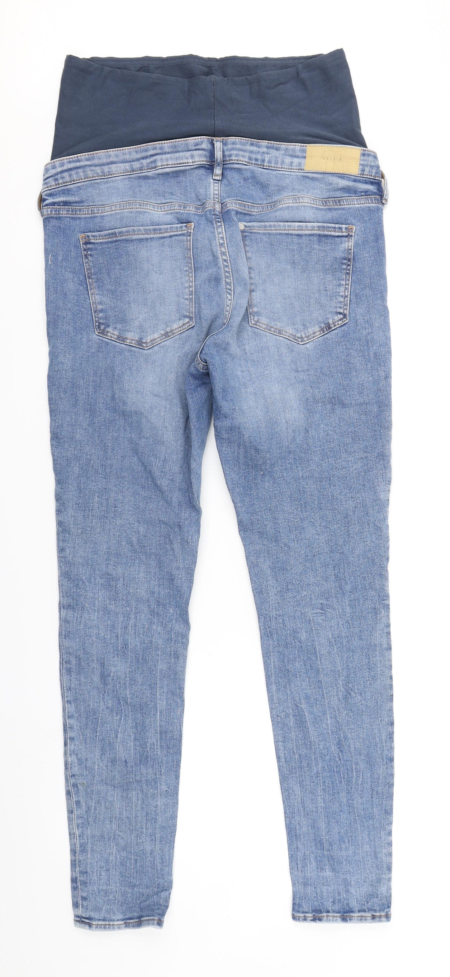H&M Womens Blue  Denim Skinny Jeans Size M L28 in