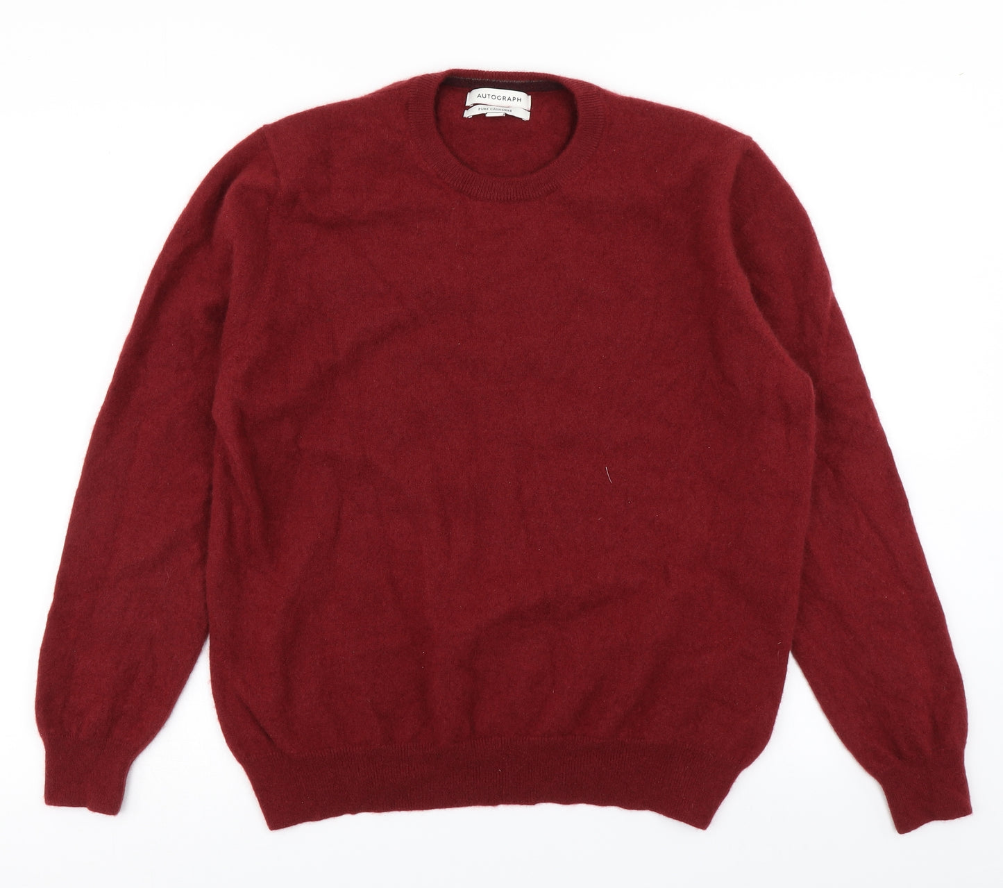 Autograph Mens Brown  Knit Pullover Jumper Size XL