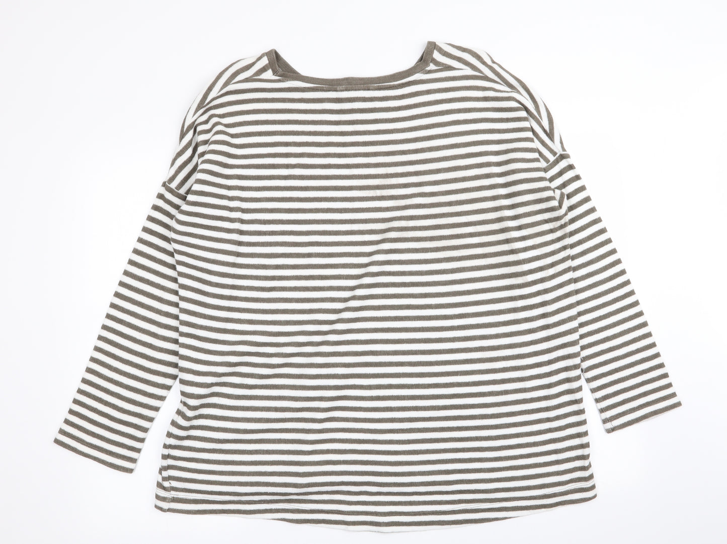 NEXT Womens Multicoloured Striped  Basic T-Shirt Size 20