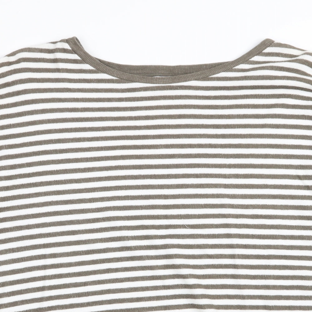 NEXT Womens Multicoloured Striped  Basic T-Shirt Size 20