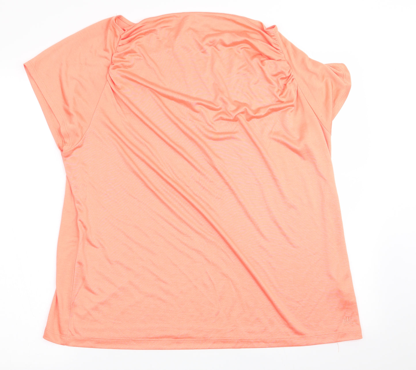 marble Womens Orange   Basic T-Shirt Size XL