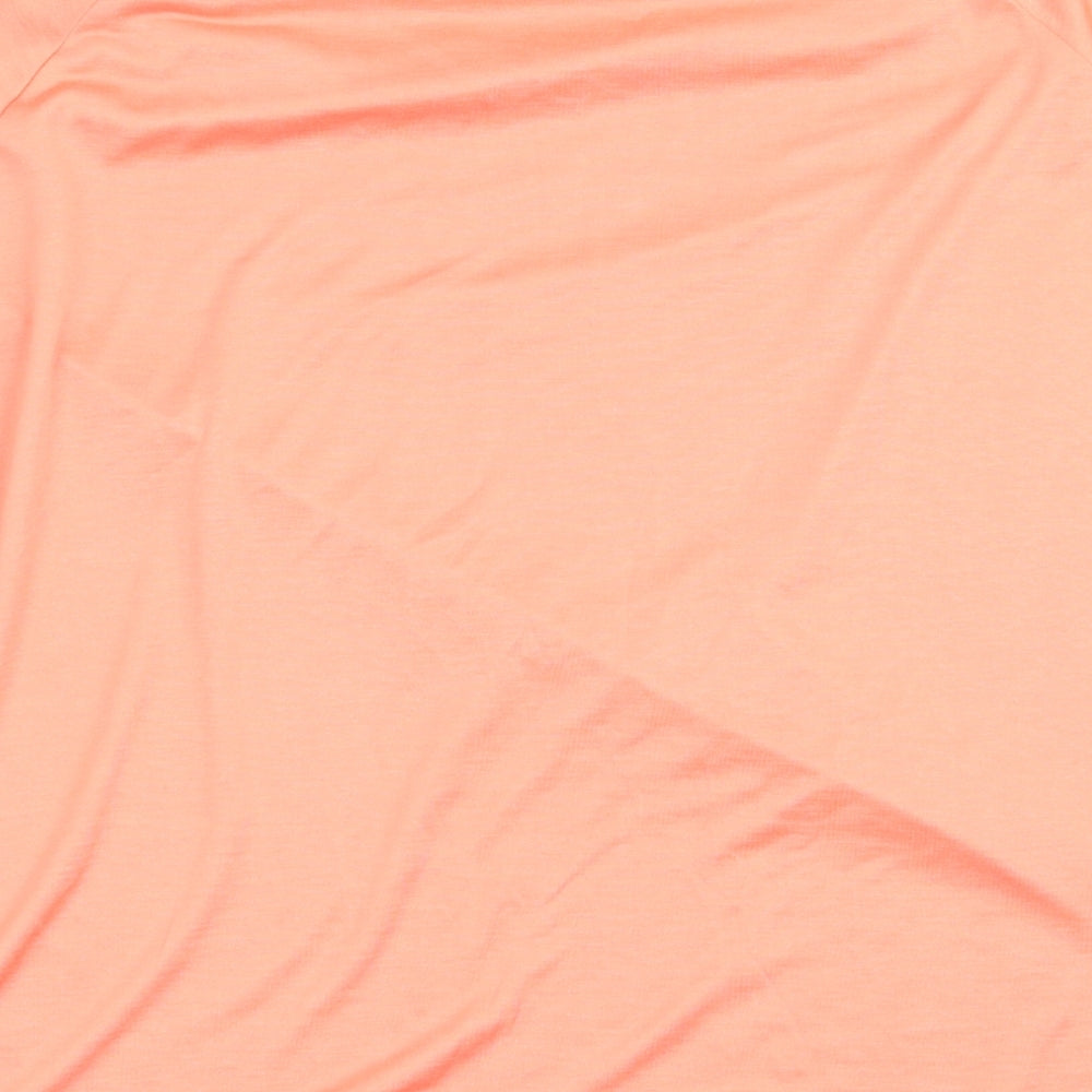 marble Womens Orange   Basic T-Shirt Size XL