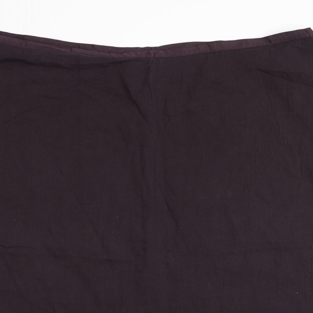 bonmarche Womens Brown   Flare Skirt Size 22