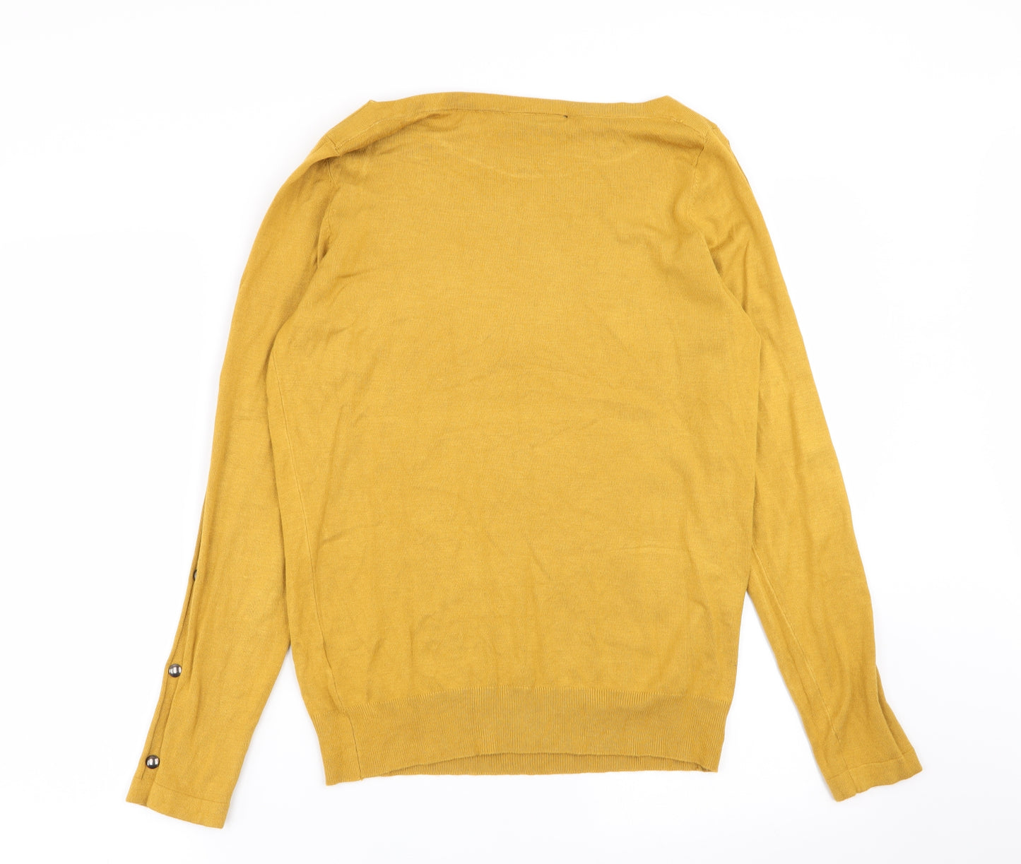 Wallis Womens Yellow   Pullover Jumper Size 12
