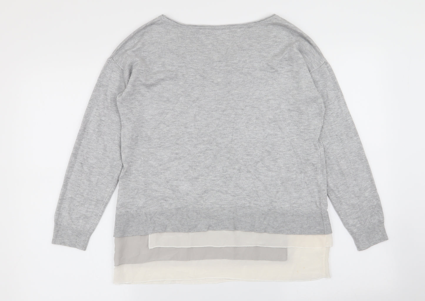 mint velevet Womens Grey   Pullover Jumper Size 10