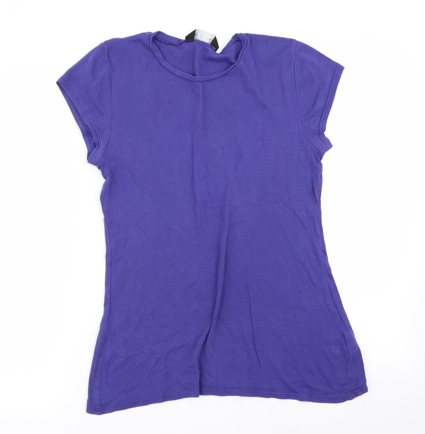 Dorothy Perkins Womens Purple   Basic T-Shirt Size 14