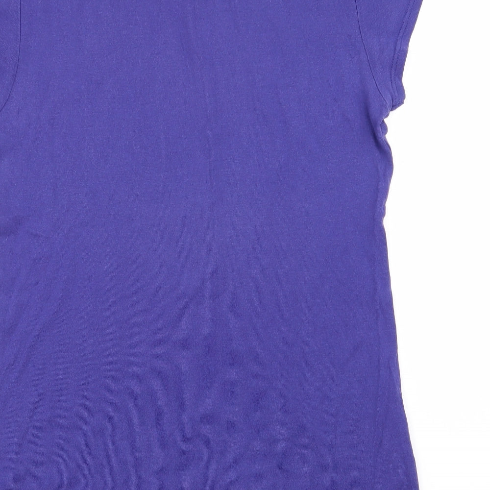 Dorothy Perkins Womens Purple   Basic T-Shirt Size 14