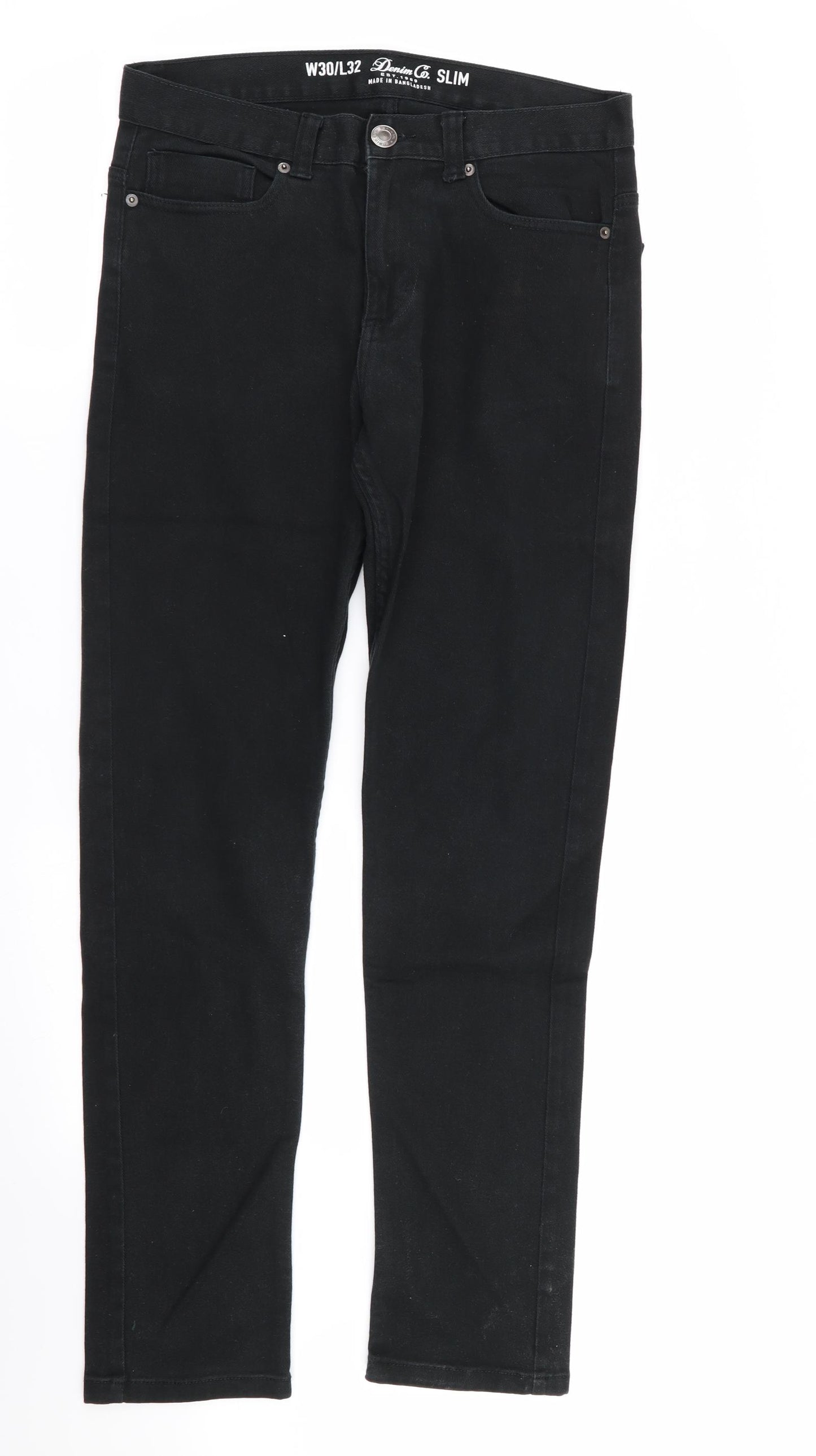 denim and co Mens Black   Skinny Jeans Size 30 in L32 in