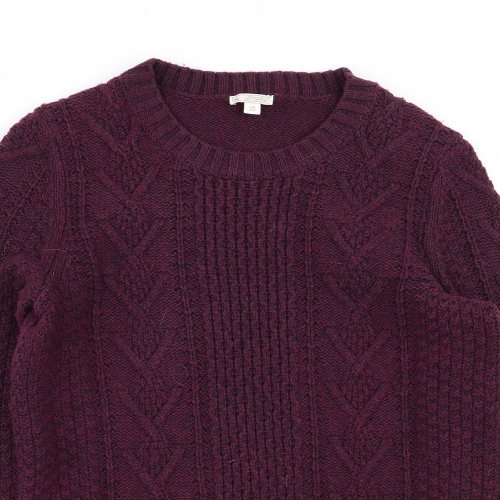 Gap Womens Purple   Pullover Jumper Size L