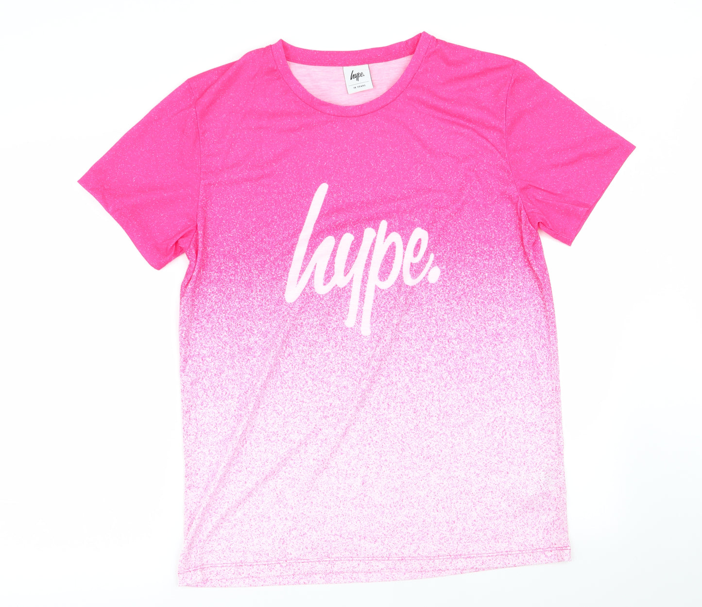 Hype Girls Multicoloured Geometric  Basic T-Shirt Size 16 Years