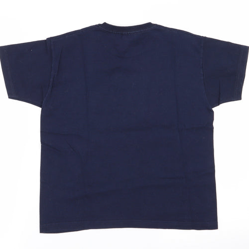 fruit the loom Boys Blue   Basic T-Shirt Size 7-8 Years