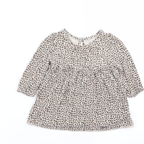 Gap Girls Multicoloured Animal Print  Fit & Flare  Size 6-9 Months