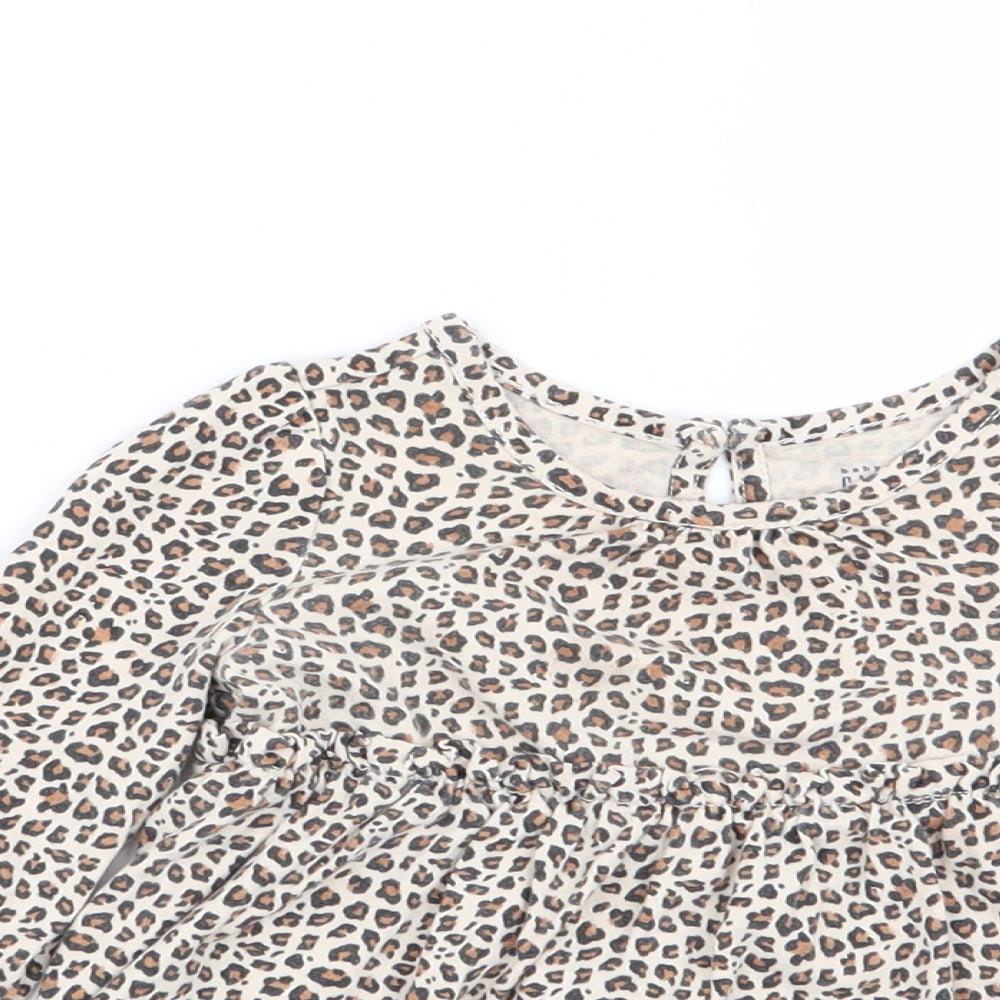 Gap Girls Multicoloured Animal Print  Fit & Flare  Size 6-9 Months