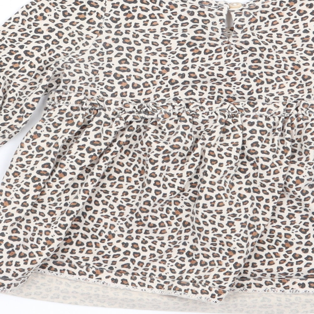 Gap Girls Multicoloured Animal Print  Fit & Flare  Size 6-9 Months