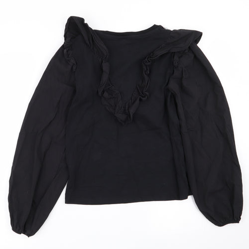 River Island Womens Black   Basic Blouse Size 6