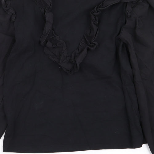 River Island Womens Black   Basic Blouse Size 6