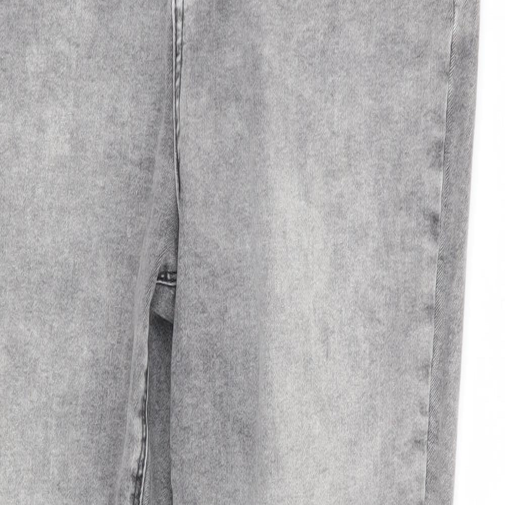 Primark Womens Grey   Skinny Jeans Size 16 L28 in