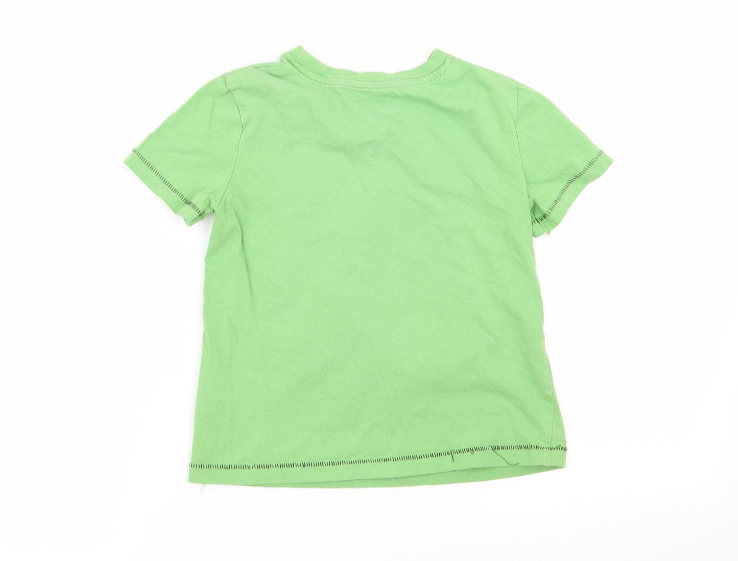 Cherokee Boys Green   Basic T-Shirt Size 4-5 Years