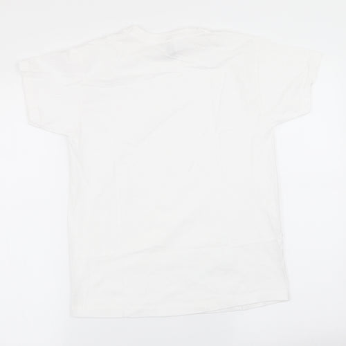 Fruit of the Loom Boys White   Basic T-Shirt Size 9-10 Years
