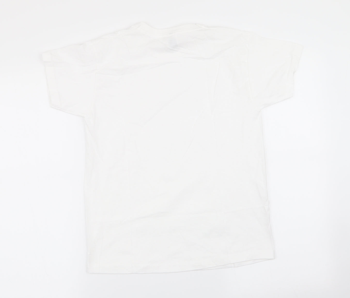 Fruit of the Loom Boys White   Basic T-Shirt Size 9-10 Years