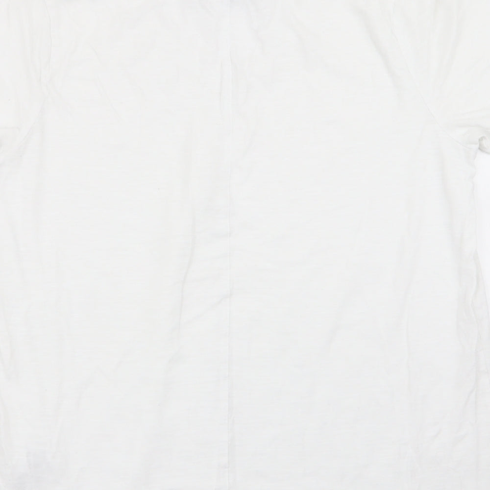 F&F Womens White   Basic T-Shirt Size 10