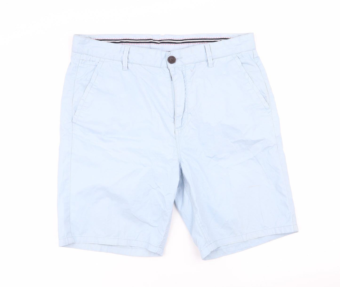 Crew Clothing Mens Blue   Chino Shorts Size 34 in